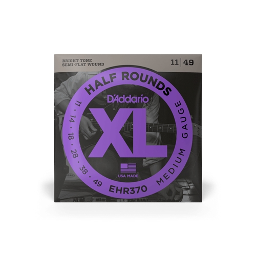 D'addario Half Round Medium Set Guitar Strings