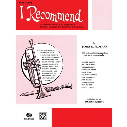 I Recommend - Book 1 - Tuba
