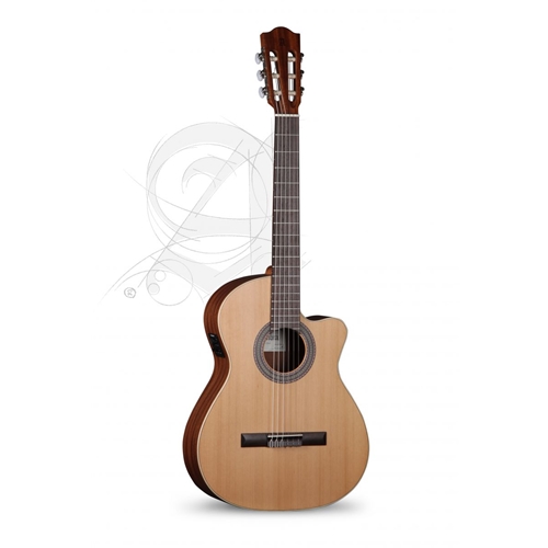Ibanez 10P-CW-US w/bag Nylon String Classical Acoustic Electric Guitar, Alhambra