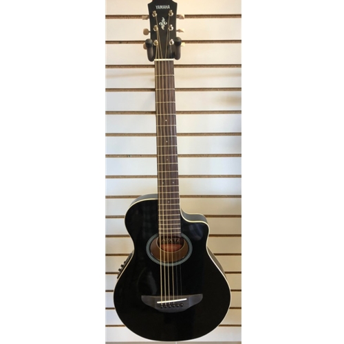 Yamaha APXT2 Thinline Cutaway 3/4 Size Acoustic Guitar w/Bag - Black