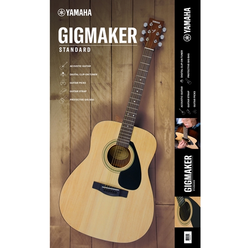 Yamaha Gigmaker STD Acoustic Guitar Pack - Natural