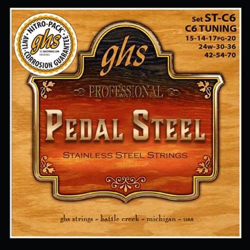 GHS Pedal Steel Super Steel Guitar Strings