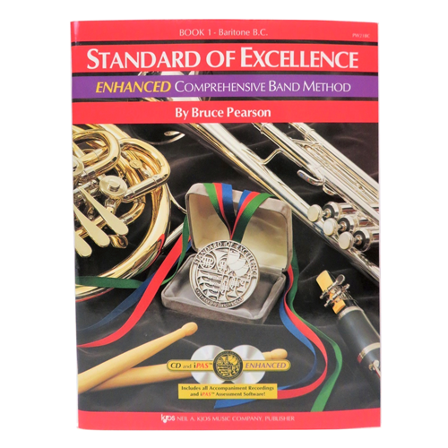 Standard of Excellence Enhanced Book 1 - Baritone - Euphonium - BC