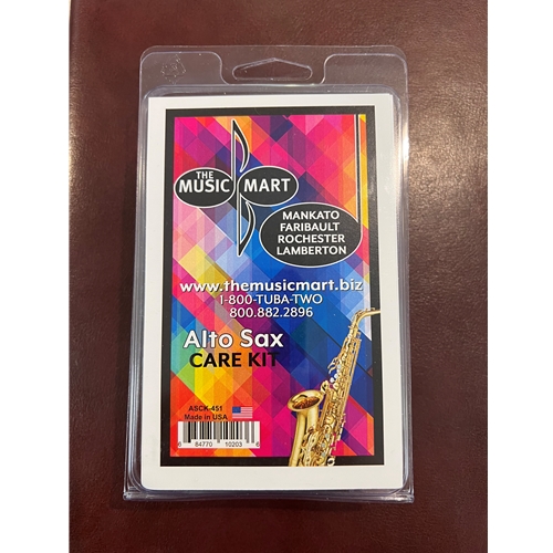 Music Mart Alto Saxophone Cleaning & Care Kit