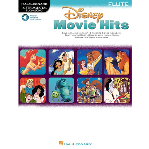 Disney Movie Hits Play-Along Book