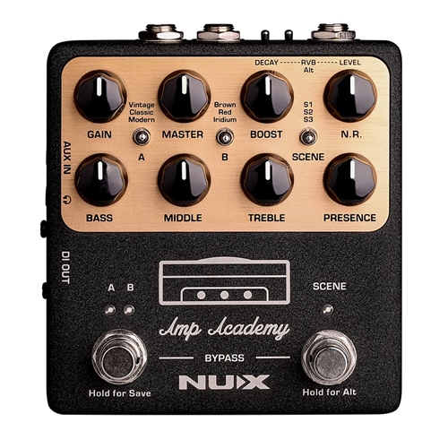 NUX Amp Academy Amp Modeling Guitar Pedal