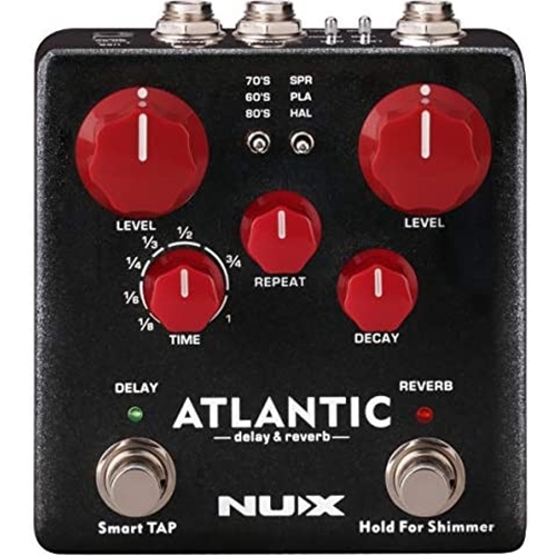 NUX Atlantic Reverb and Delay Guitar Pedal