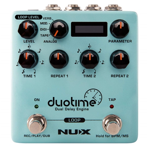 NUX Duotime Delay Guitar Pedal
