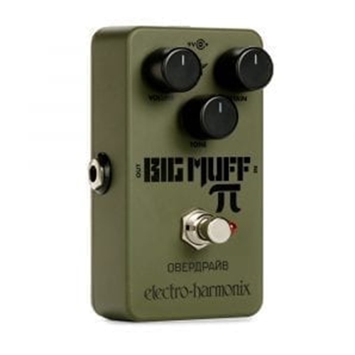 Electro-Harmonix Green Russian Big Muff Fuzz Distortion Sustain Guitar Pedal