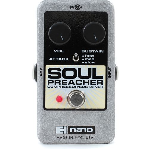 Electro-Harmonix Soul Preacher Compressor/Sustainer Guitar Pedal