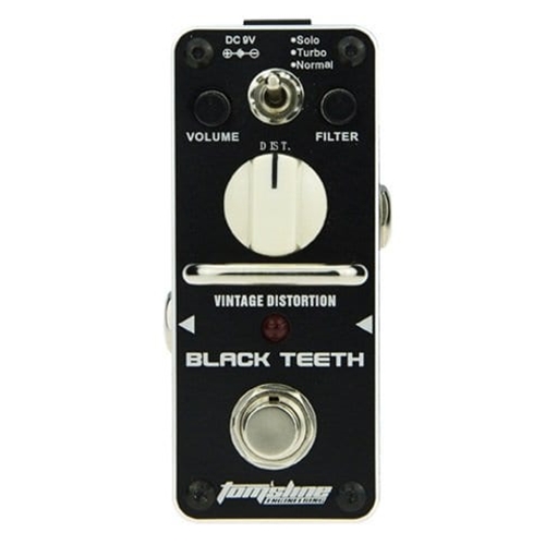 Tomsline Black Teeth Distortion Guitar Pedal