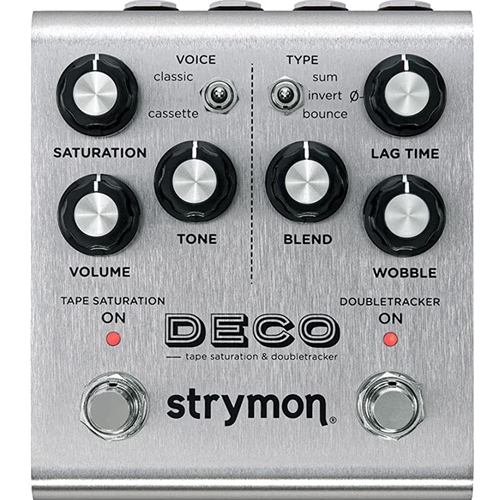 Strymon Deco V2 Tape Saturation and Double Tracker Guitar Pedal