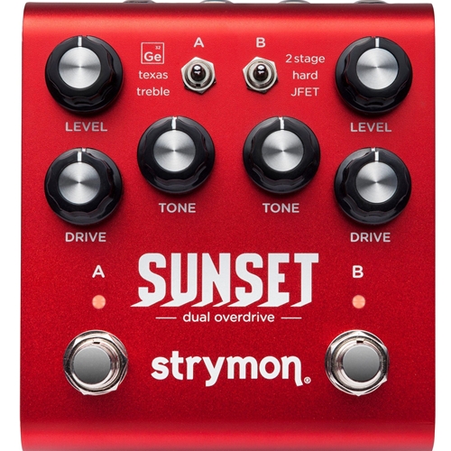 Strymon Sunset Dual Overdrive Guitar Pedal