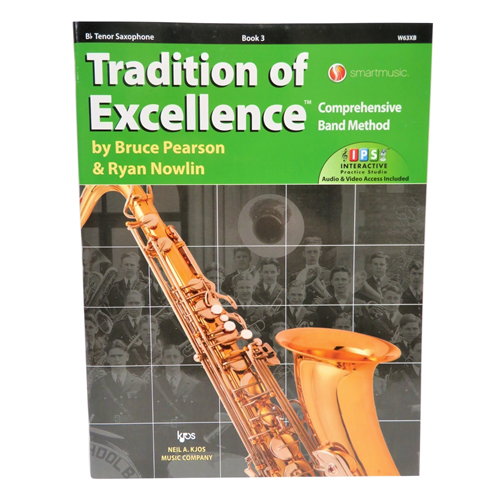 Tradition of Excellence Book 3 - Tenor Saxophone