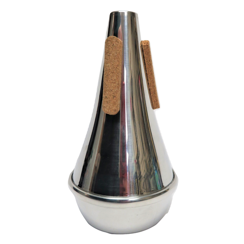 Tom Crown Trumpet Mute - Aluminum (All Silver)
