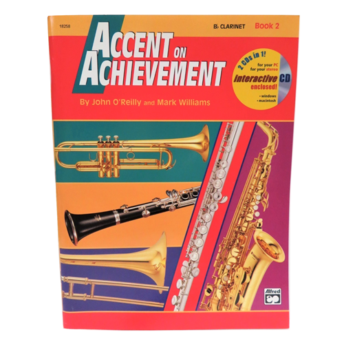 Accent on Achievement Book 2 - Clarinet