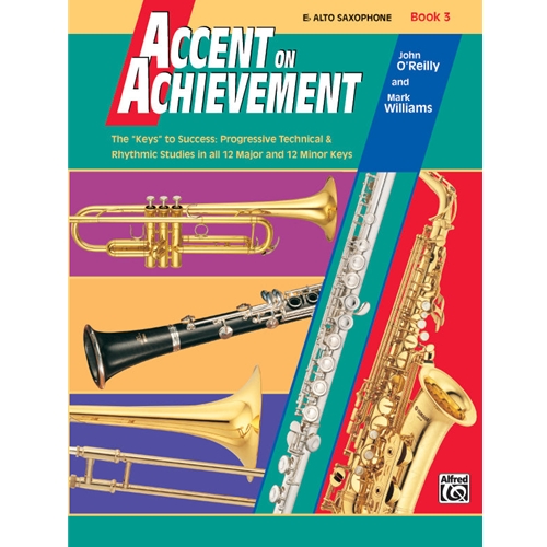 Accent on Achievement Book 3 - Alto Saxophone