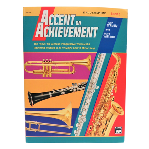 Accent on Achievement Book 3 - Alto Saxophone