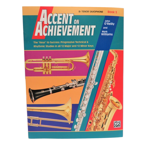 Accent on Achievement Book 3 - Tenor Saxophone