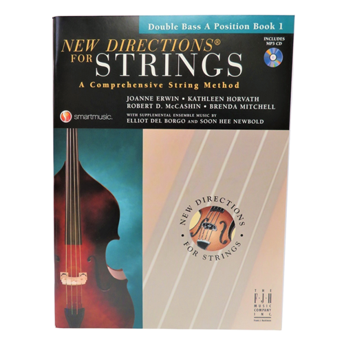 New Directions for Strings Book 1 - Bass A Position