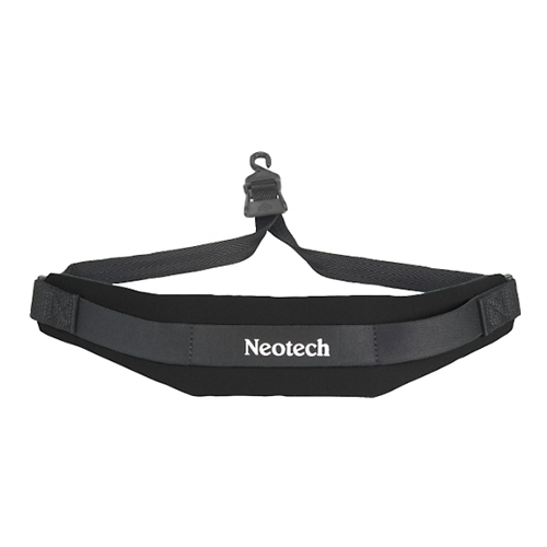 Neotech Soft Sax Strap - Regular - Open Hook - Black