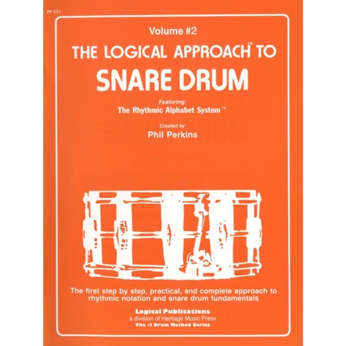 Logical Approach to Snare Drum - Volume 2 Snare