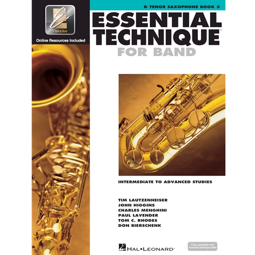 Essential Technique Book 3 - Tenor Saxophone