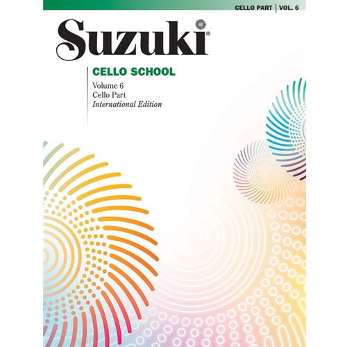 Suzuki Cello School 6 - International Edition