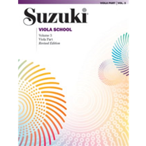 Suzuki Viola School Vol. 3 - Revised Edition