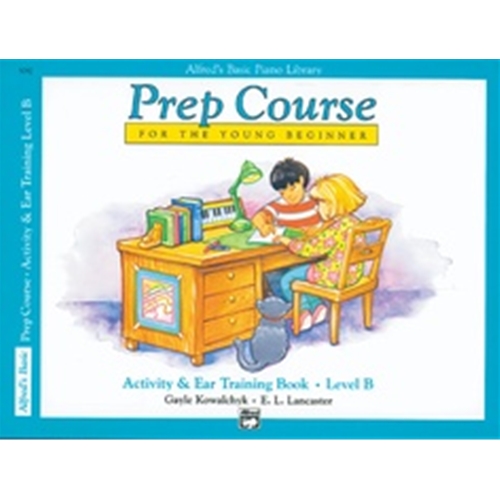 Alfred's Piano Prep Course, Activity & Ear Training Book Level B