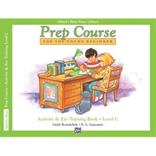 Alfred's Piano Prep Course, Activity & Ear Training Book Level C