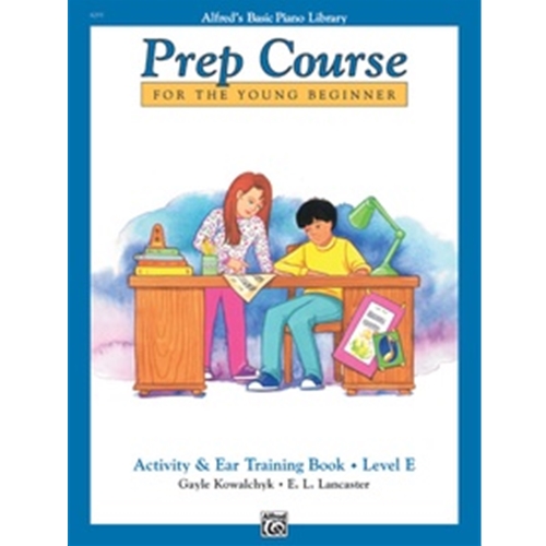 Alfred's Prep Course, Activity & Ear Training Book, Level E