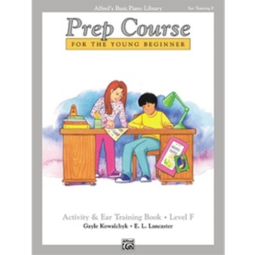 Alfred's Prep Course, Activity & Ear Training Book, Level F