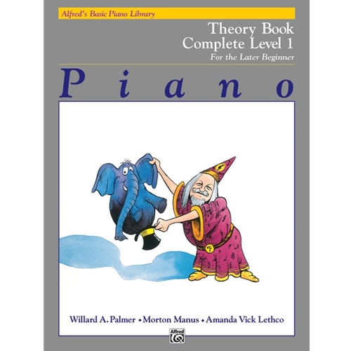 Alfred Basic Piano Library, Theory Book, Complete Level 1