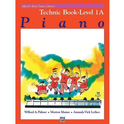 Alfred Basic Piano Library, Technic Book, Level 1A