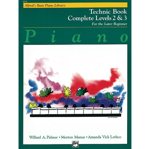 Alfred Basic Piano Library, Technic, Complete Level 2 & 3