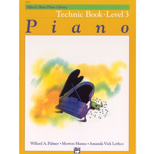 Alfred Basic Piano Library, Technic Book, Level 3