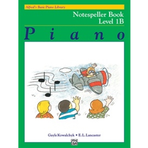 Alfred Basic Piano Library, Notespeller Book, Level 1B