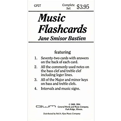 Bastien Music Flashcards