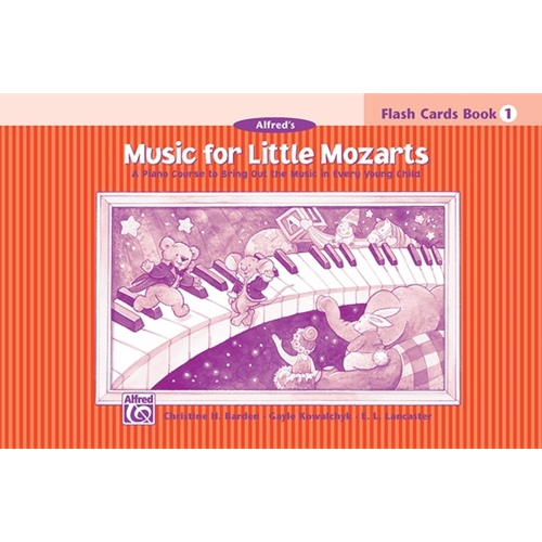 Alffed's Music for Little Mozarts, Flashcards, Set 1