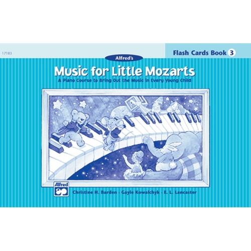 Alfred's Music for Little Mozart's, Flash Cards, Set 3