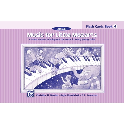 Alfred's Music for Little Mozart's, Flashcard, Set 4