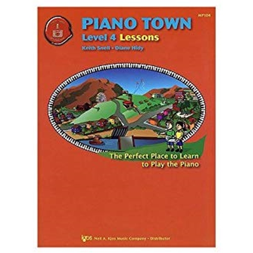 Piano Town Lessons Primer: Level 4 Lessons