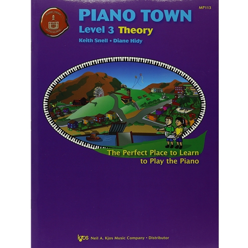 Piano Town Lessons: Theory, Level 3