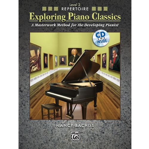 Exploring Piano Classics Repertoire - Level 2 w/CD Piano