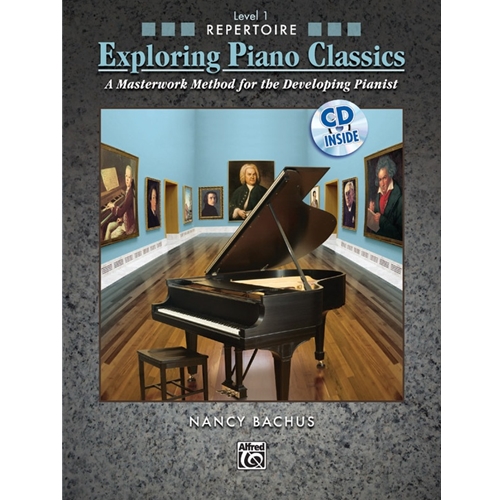 Exploring Piano Classics Repertoire - Level 1 Book w/CD Piano