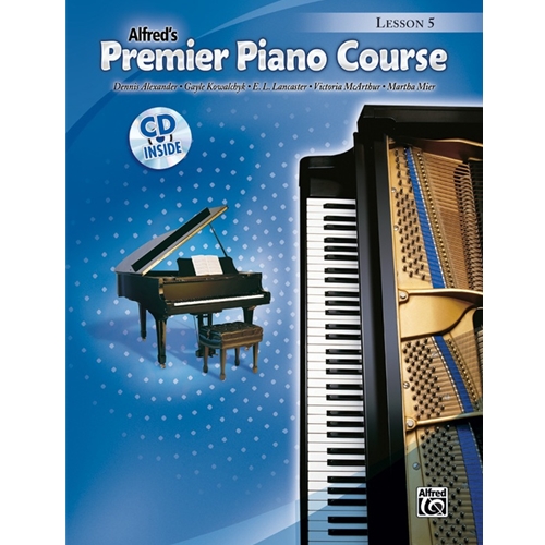 Alfred's Premier Piano Course, Lesson Book Level 5 w/CD