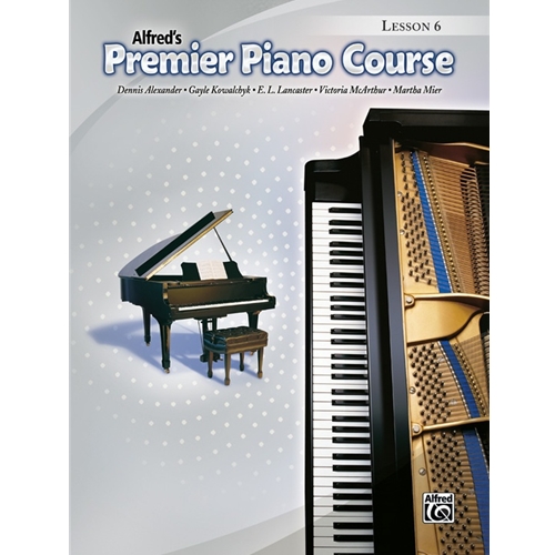 Alfred's Premier Piano Course, Lessson Book, Level 6