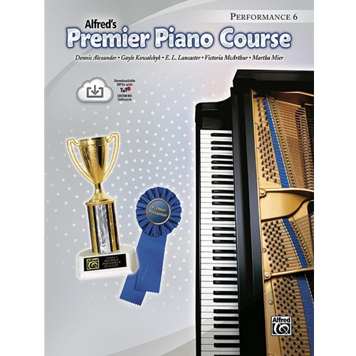 Alfred Premier Piano Course, Performance Book, Level 6 with CD