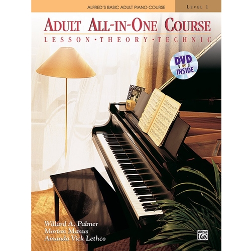 Alfred's Adult All-in-One Piano Course, Book 1